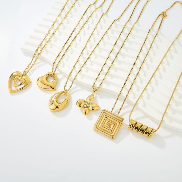 Personalized Minority Ornament Stainless Steel Necklace
