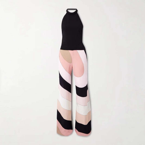 Summer Sexy Printed Jumpsuit