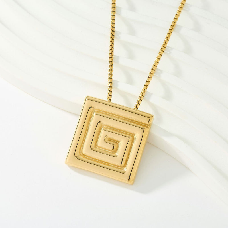 Personalized Minority Ornament Stainless Steel Necklace