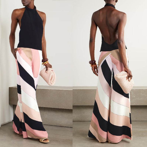 Summer Sexy Printed Jumpsuit