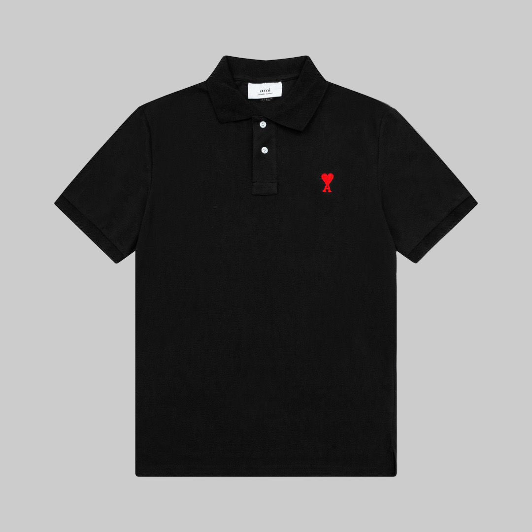 The Noir Emblem Polo – Minimalist Luxury Redefined